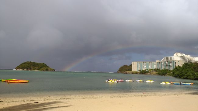 ２日目。今回はスコールが多かったです。