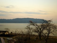 休暇村　近江八幡
宿泊部屋からの琵琶湖風景。