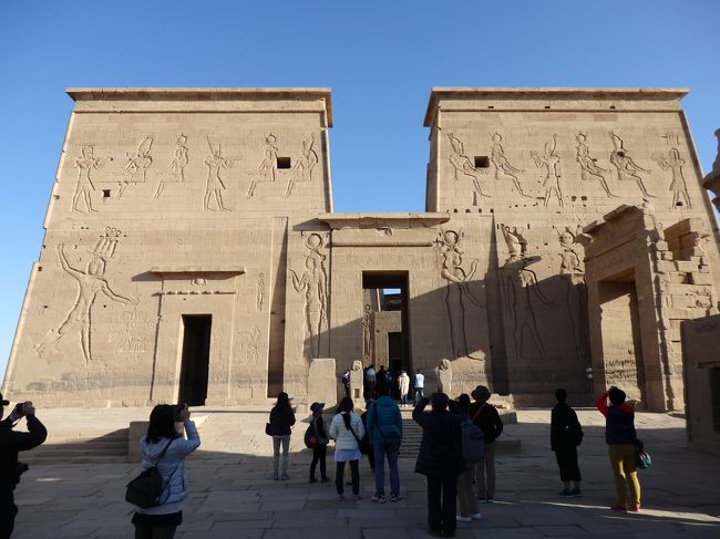 Temple of Philae (Isis ) ⑩（フィラエ島（イシス） 2017年12月26日 ⑩ )