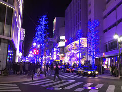 渋谷のイルミネーション青の洞窟
買い物の途中通りがかりで見ました。