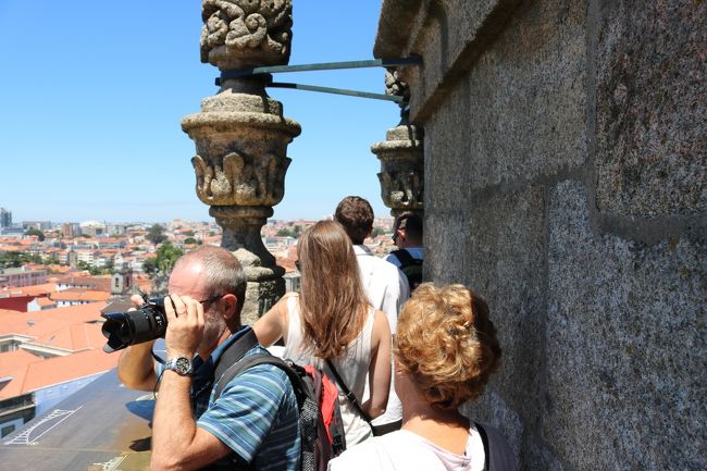塔の展望エリアは大渋滞(；ﾟдﾟ)ｺﾝﾃﾞﾙ