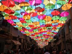 アゲタグエダ美術祭 (傘の道)