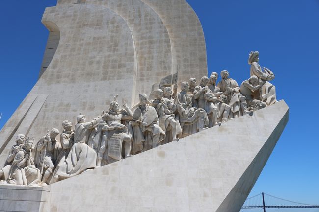 大航海時代を活躍した偉人達の像がありました。<br />天文学者や船乗り、航海士とかの偉人たち。