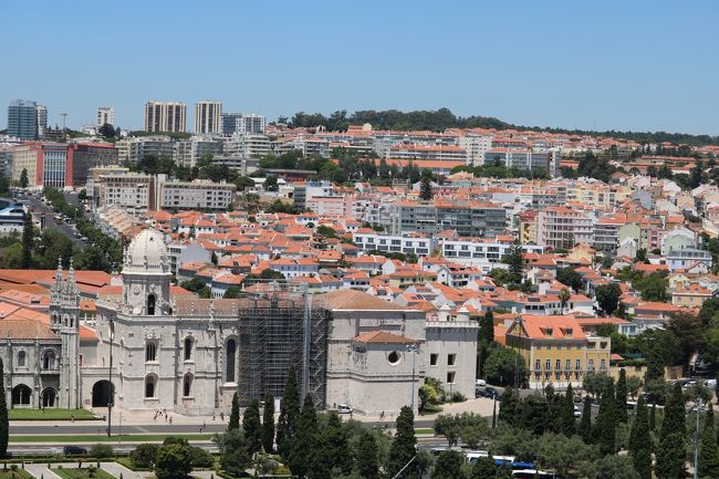 あとで行きたいジェロニモス修道院♪<br />こちら街側の風景♪