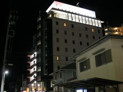 岡崎駅近くのビジネスホテルに泊まります。