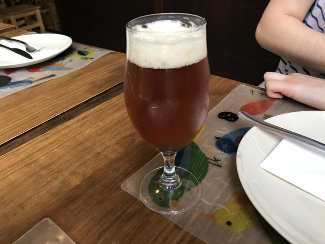 街ブラ後、夕食はカーザ・サント・アントニオという食堂に入りました。位置情報はありません。