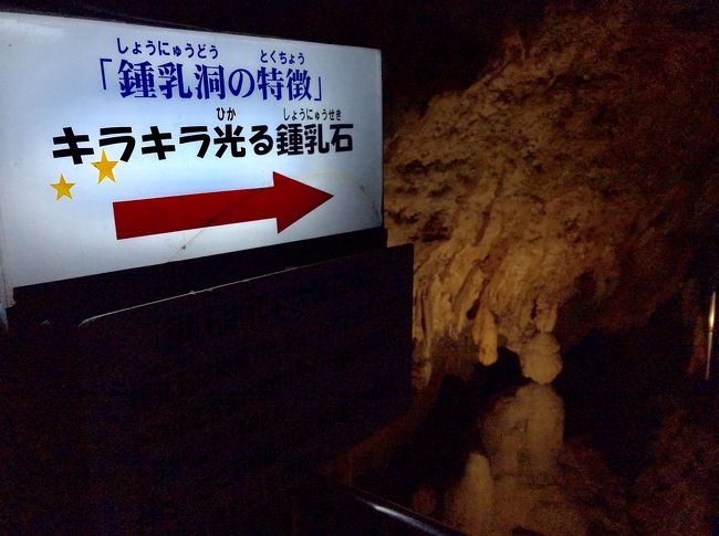 鍾乳洞は石灰分を含む水が染み出て水滴になりそれが積み重なってできあがります。<br /><br />その成分のおかげで白くキラキラと光っています。