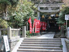 スタートは鎌倉駅、9：30分。
鎌倉駅から徒歩で。本覚寺の前を通るが本覚寺は後ほど。最初は八雲神社。
ここも桜があるのだが、まだ早かったようで・・・
