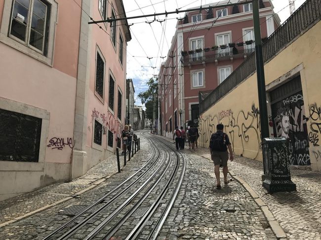 かなりの急勾配。ちょっとの距離ですが汗だくになってしまいました。