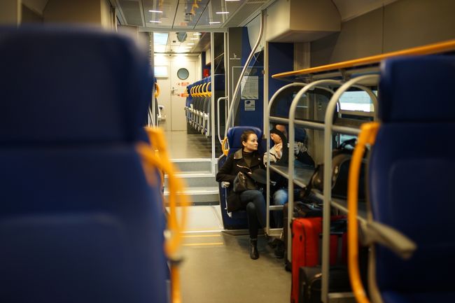 全席自由席。結構空いてました。