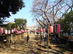 碑文谷八幡の境内