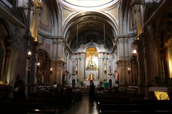 リスボンの守護聖人のサントアントニオ生誕の地に建てられた教会。