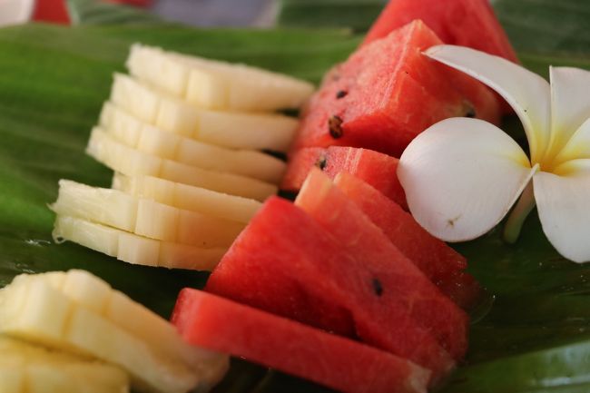 フルーツ冷えていて 美味しい