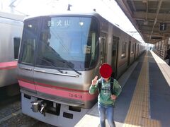  田県神社前駅で下車しました。