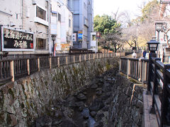 今回は、王子駅から散策開始。
駅を出ると、目の前にには音無親水公園が。
その奥に見えているのが王子神社の森だ。