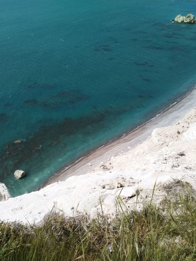 さすがたわ、<br />きれいな海ー。