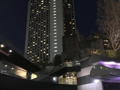 東京・六本木一丁目『ANAインターコンチネンタルホテル東京』の
外観の写真。

