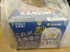 リゾートホテルのビールは高い。
初日に、帯広空港での調達をおすすめします。