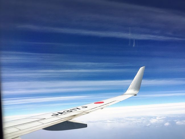 雲がボーダーラインを描いていて思わず撮った一枚！