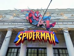 ここで大好きなスパイダーマンのアトラクションへ。これは8年前にも確か乗ったはず。
これも50分待ちとなっていましたが、実際には30分もかからずに乗れました。USJはアトラクションの待ち時間をだいぶ多めに書いているのかな？