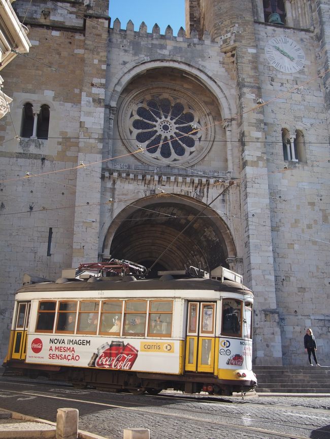 大聖堂とトラム。