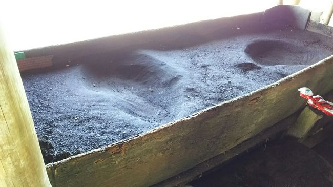 海水を砂でろ過して