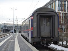 Munchen Hbf

列車は10分遅れでミュンヘン中央駅に到着。長距離夜行列車としては優秀な到着時間です！