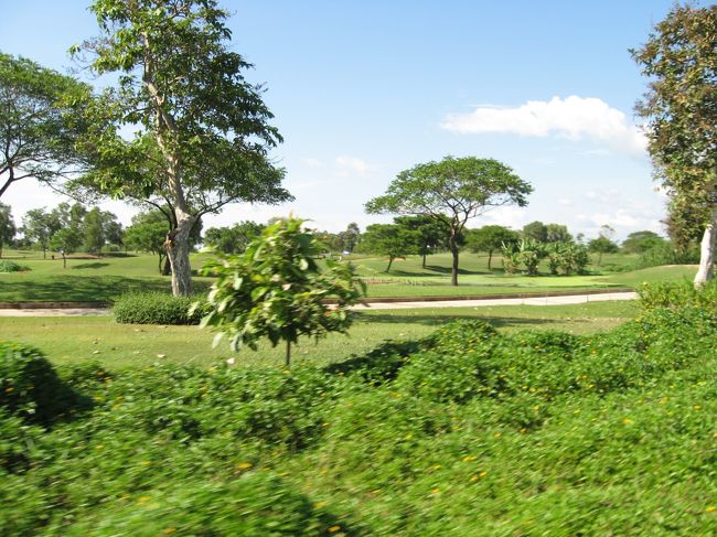 近くのゴルフ場でちょっとした遊び