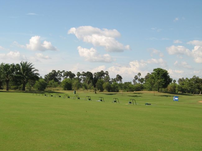 近くのゴルフ場でちょっとした遊び