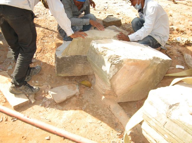 アンコールワット遺跡復元