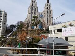 教会が多い韓国。大邱でもいろんな場所にあります。ここは大きなほう。