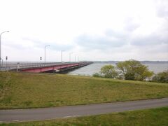 霞ヶ浦大橋　土浦方面。