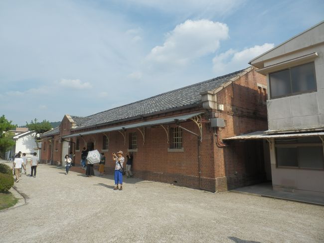 旧奈良監獄南倉庫．この裏(南)側に建つ拘置監も入りたかった．<br />