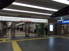 地下道へ戻ってすすきのへ。
さすが札幌。地下だけで札幌駅からすすきのまで歩いていけるのですね。