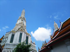 エクスプレスボートでワットアルンへ
ここもすごい人！