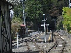 　接岨峡温泉駅です。