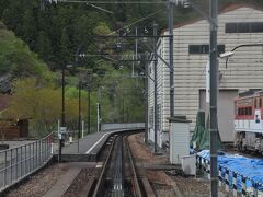 　アプトいちしろ駅です。