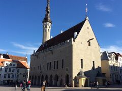 ラエコヤ広場　旧市庁舎
旧市庁舎塔に登って旧市街を眺めることができる。