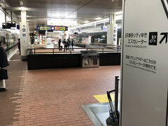 博多駅からスタート。鹿児島本線で。