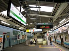 9:00　熱海駅に着きました。

JR伊東線へ乗換えます。
６分しかないので急ぎます。