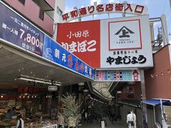 駅を右に進むと左手に仲見世商店街
右手に平和通商店街があります。

平和通の方が人通りが多い。