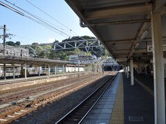 　金谷駅東海道本線ホームです。