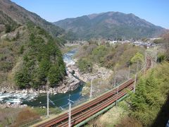 １日目
10:00
先ずは木曽八景の一つ、「寝覚の床」へ。