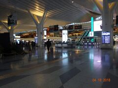 羽田空港　国際線ターミナル。