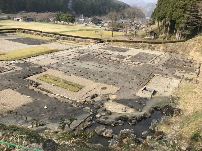 基礎の跡があるようです
