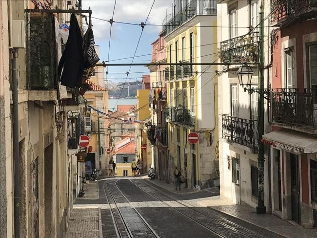 よく絵葉書等で見かける路面電車のロケーションのところに来ました。