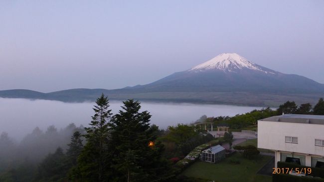 富士山 朝４時半に楽しむ/ 芝桜と共に』富士五湖(山梨県)の旅行記 