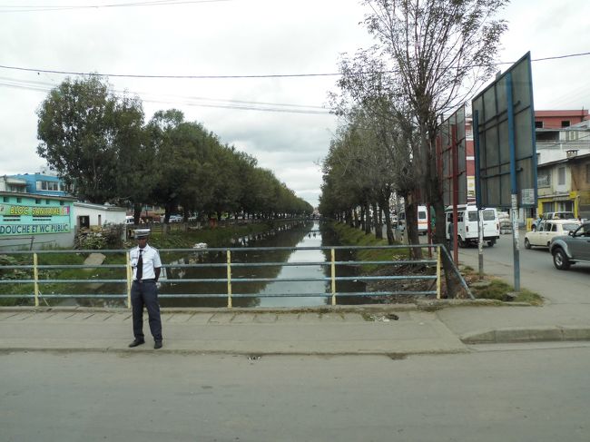 整備されている水路が見えます。