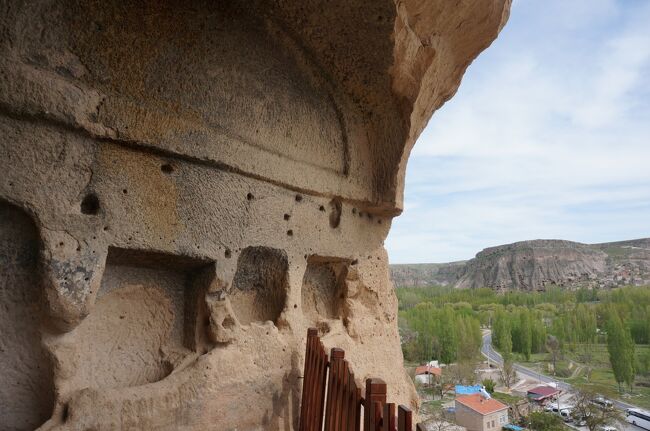 上ってきました。<br />結構な高さありますね。