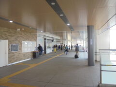 岩国駅改修されました
　以前は　エレベーターありませんでした。